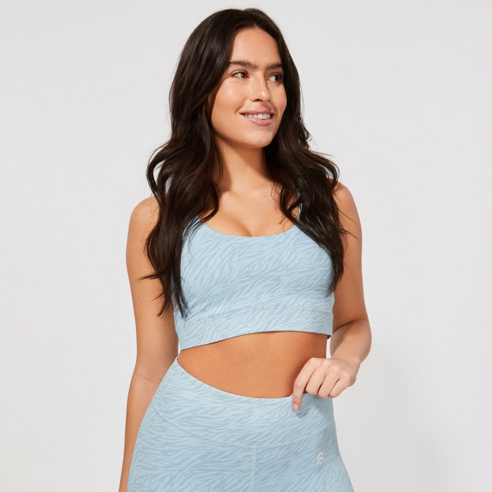 NWT - Barry's Bootcamp BARRY'S PRINTED OPEN BACK BRA